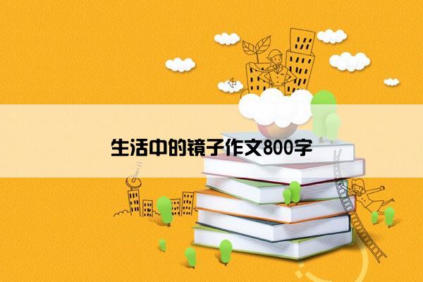 生活中的镜子作文800字