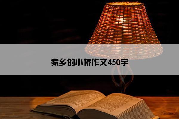 家乡的小桥作文450字