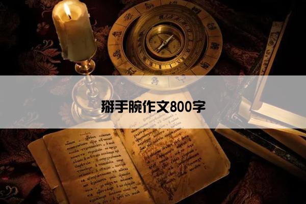 掰手腕作文800字