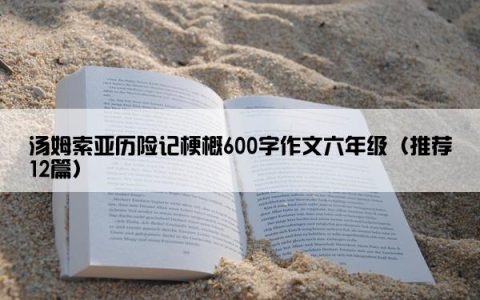 汤姆索亚历险记梗概600字作文六年级（推荐12篇）
