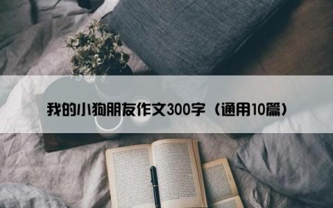 我的小狗朋友作文300字（通用10篇）