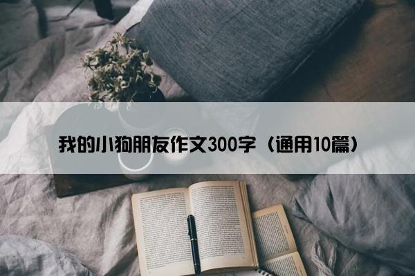 我的小狗朋友作文300字（通用10篇）