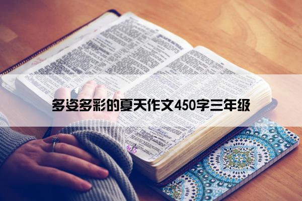 多姿多彩的夏天作文450字三年级