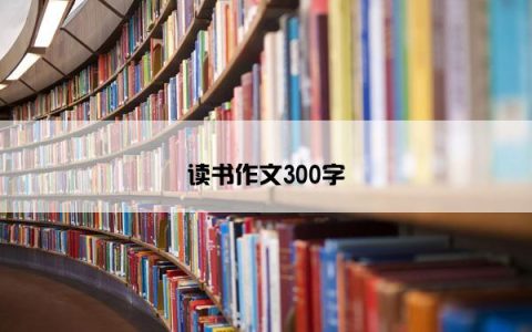 读书作文300字