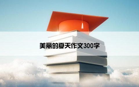 美丽的夏天作文300字