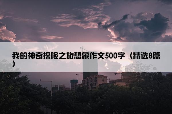 我的神奇探险之旅想象作文500字（精选8篇）