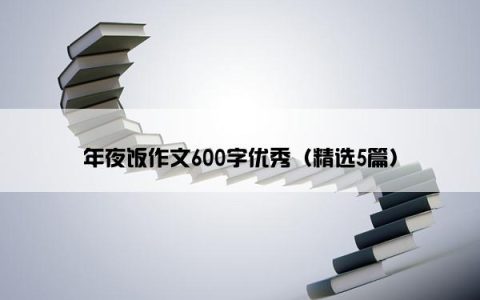 年夜饭作文600字优秀（精选5篇）