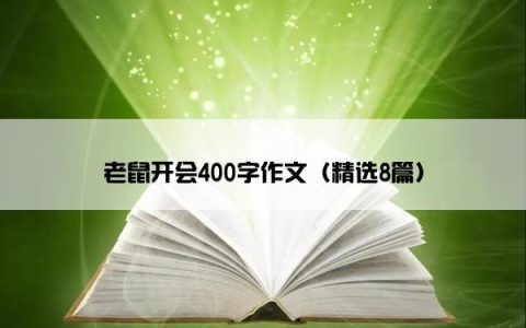 老鼠开会400字作文（精选8篇）