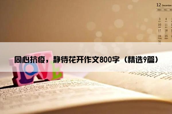 同心抗疫，静待花开作文800字（精选9篇）