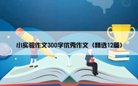 小实验作文300字优秀作文（精选12篇）