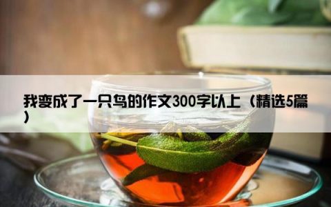 我变成了一只鸟的作文300字以上（精选5篇）