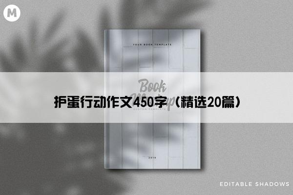 护蛋行动作文450字（精选20篇）