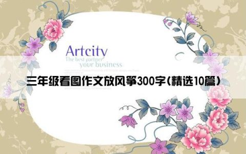 三年级看图作文放风筝300字(精选10篇)