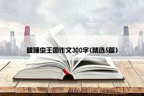 瞌睡虫王国作文300字(精选5篇)