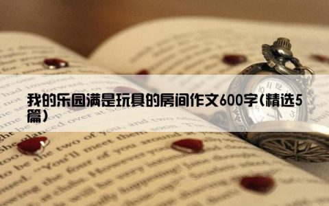我的乐园满是玩具的房间作文600字(精选5篇)