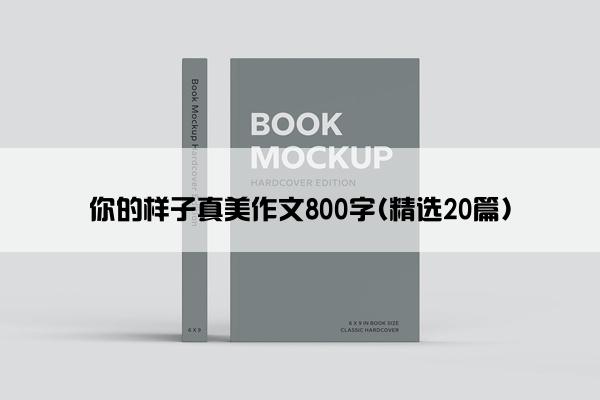 你的样子真美作文800字(精选20篇)