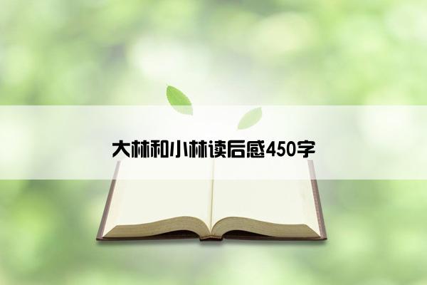 大林和小林读后感450字