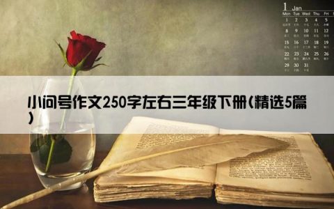 小问号作文250字左右三年级下册(精选5篇)