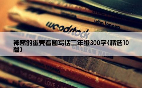 神奇的蛋壳看图写话二年级300字(精选10篇)