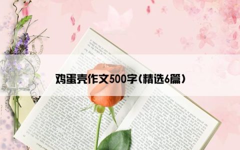 鸡蛋壳作文500字(精选6篇)