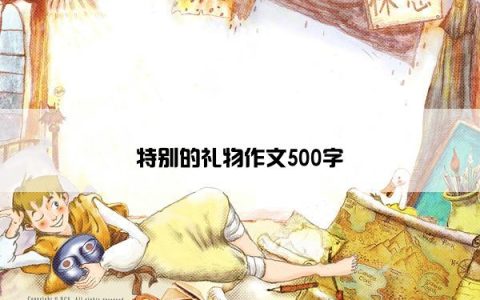 特别的礼物作文500字