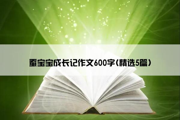 蚕宝宝成长记作文600字(精选5篇)