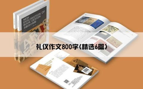 礼仪作文800字(精选6篇)