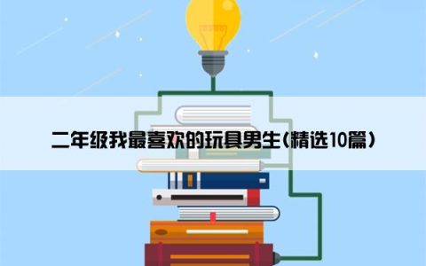 二年级我最喜欢的玩具男生(精选10篇)