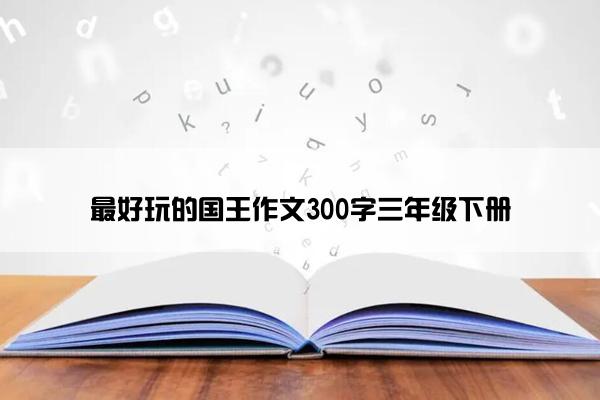 最好玩的国王作文300字三年级下册