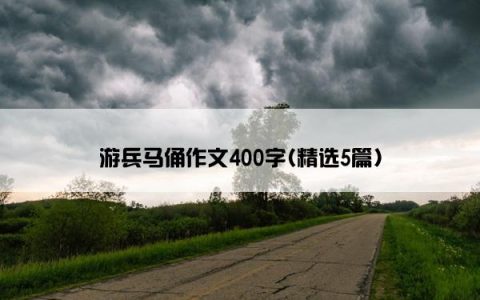 游兵马俑作文400字(精选5篇)