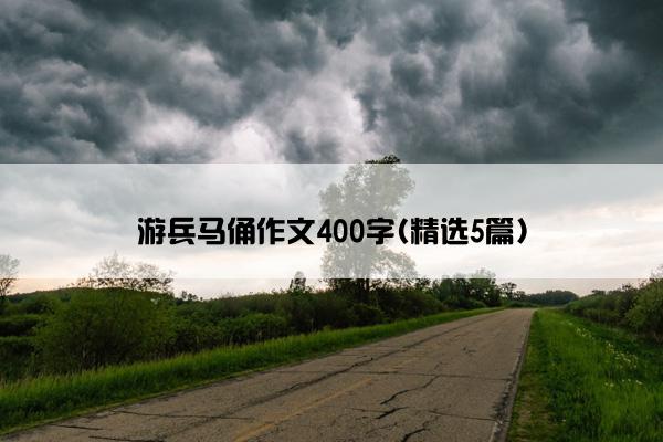 游兵马俑作文400字(精选5篇)