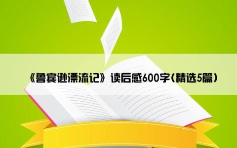 《鲁宾逊漂流记》读后感600字(精选5篇)